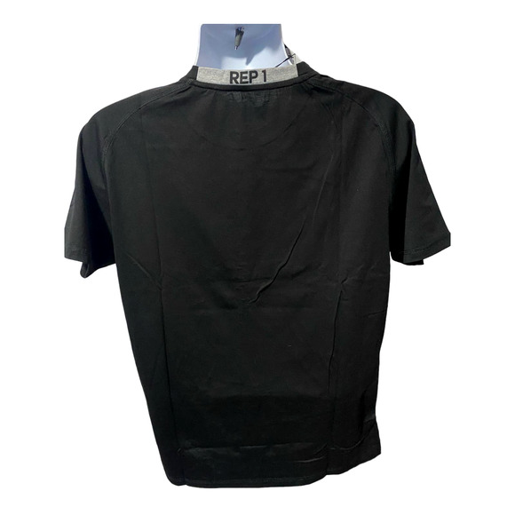 REP 1 Athletic Wear 1 Black Shirt size Large - Picture 2 of 13
